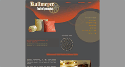 Desktop Screenshot of hotel-kallmeyer.de